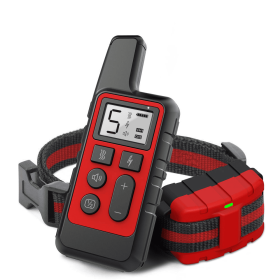 Dog Training Collar Red (Color: Red)